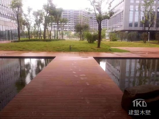 户外北京塑木地板工程